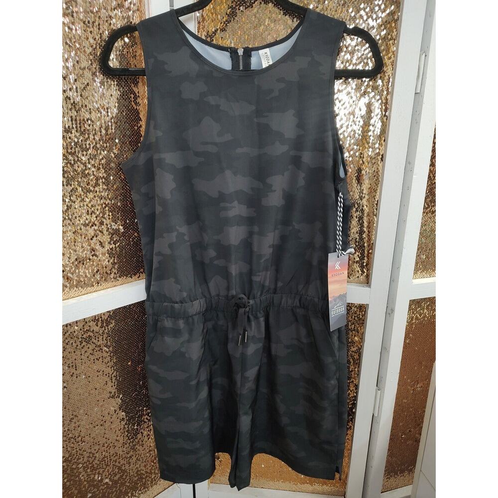 Kyodan Outdoor Camo Print Short Romper New - Picture 3 of 16